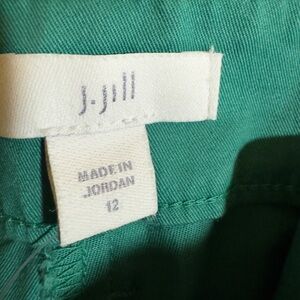 J. Jill Teal Cropped Pants